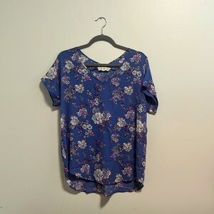 Floral pattern blouse